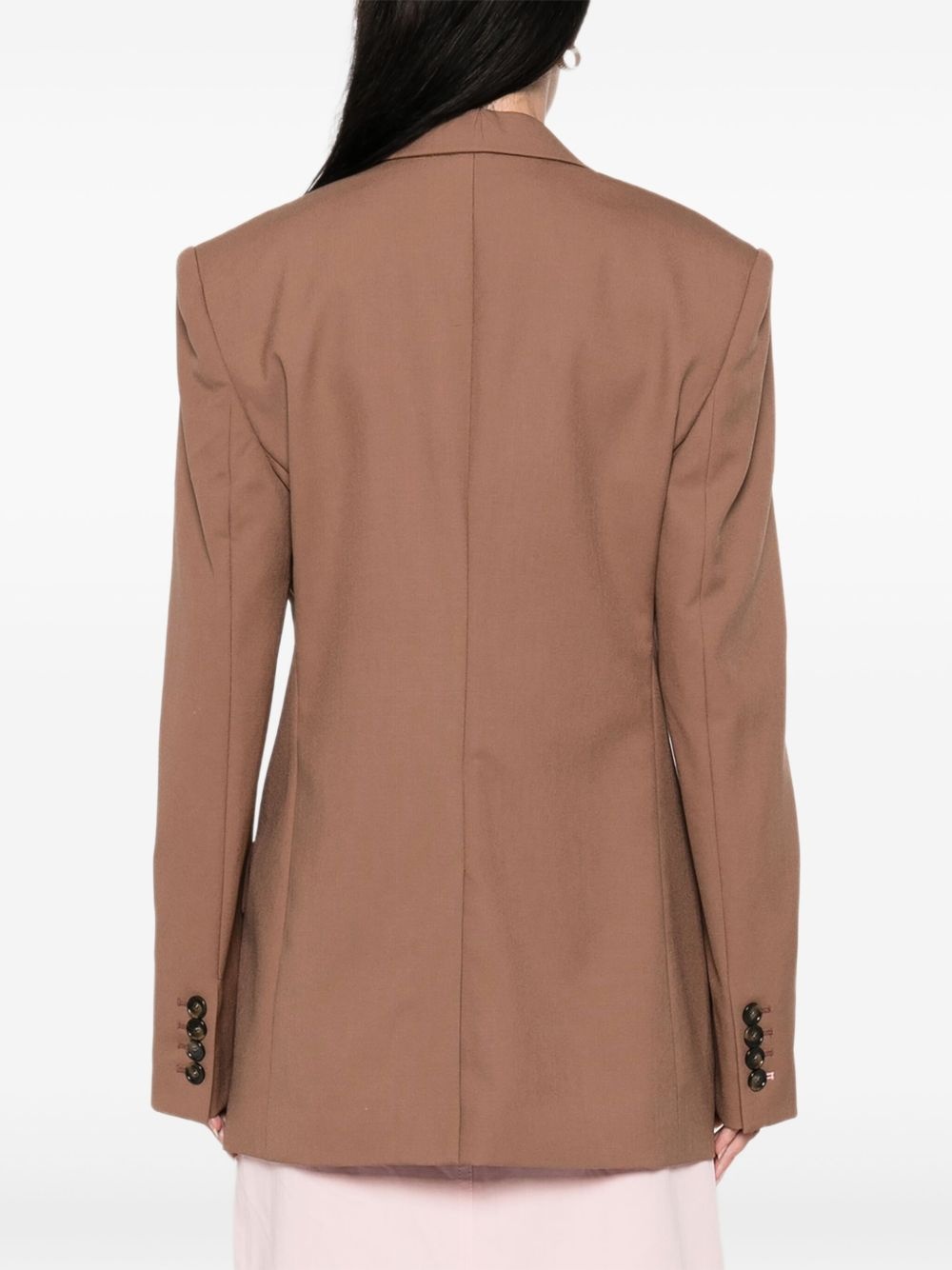 single-button blazer - 4