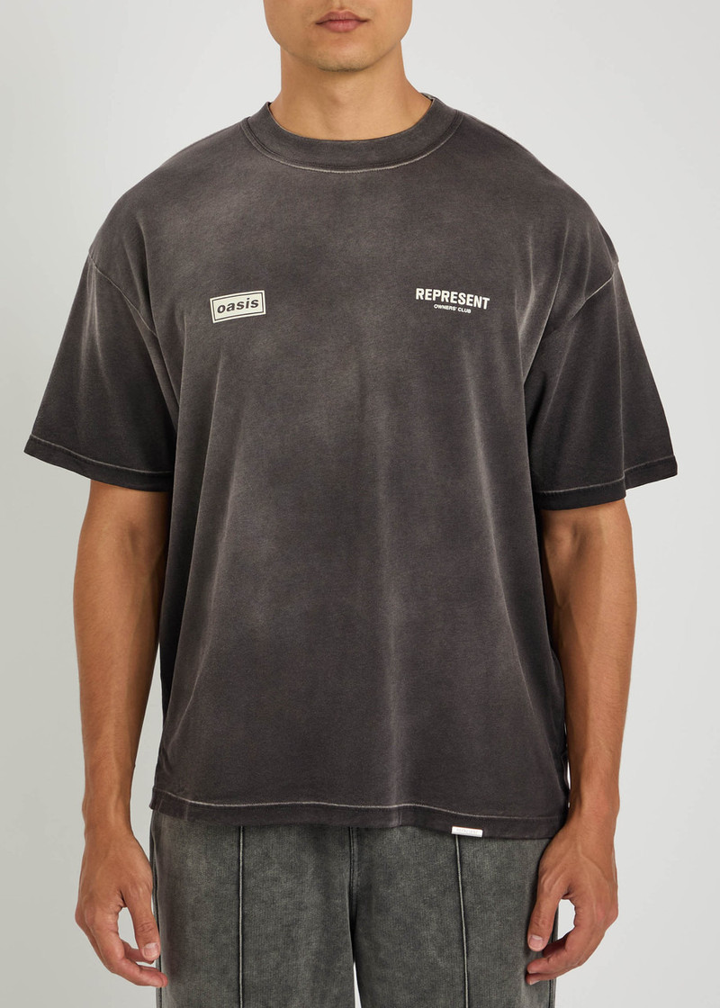 REPRESENT Represent X Oasis Owners Club Cotton T-shirt outlook