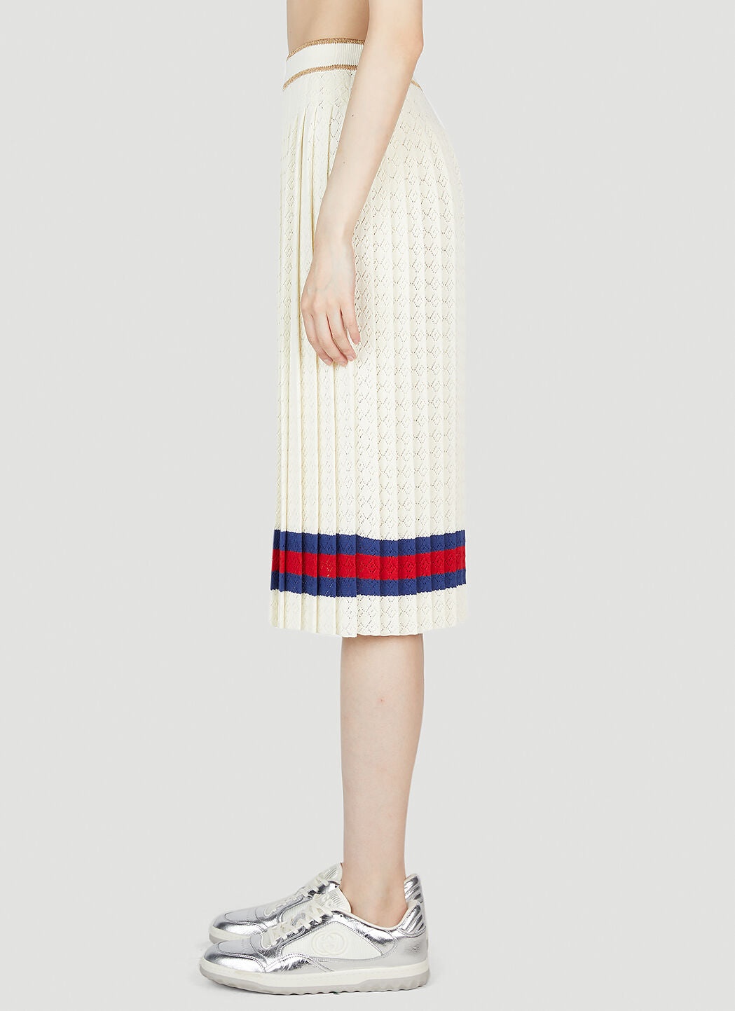 Gucci Women G Rhombus Knit Skirt - 3