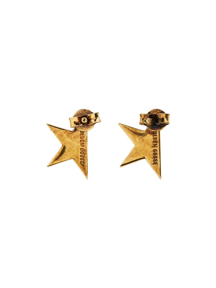 "STAR" EARRINGS WITH CRYSTALS - 2