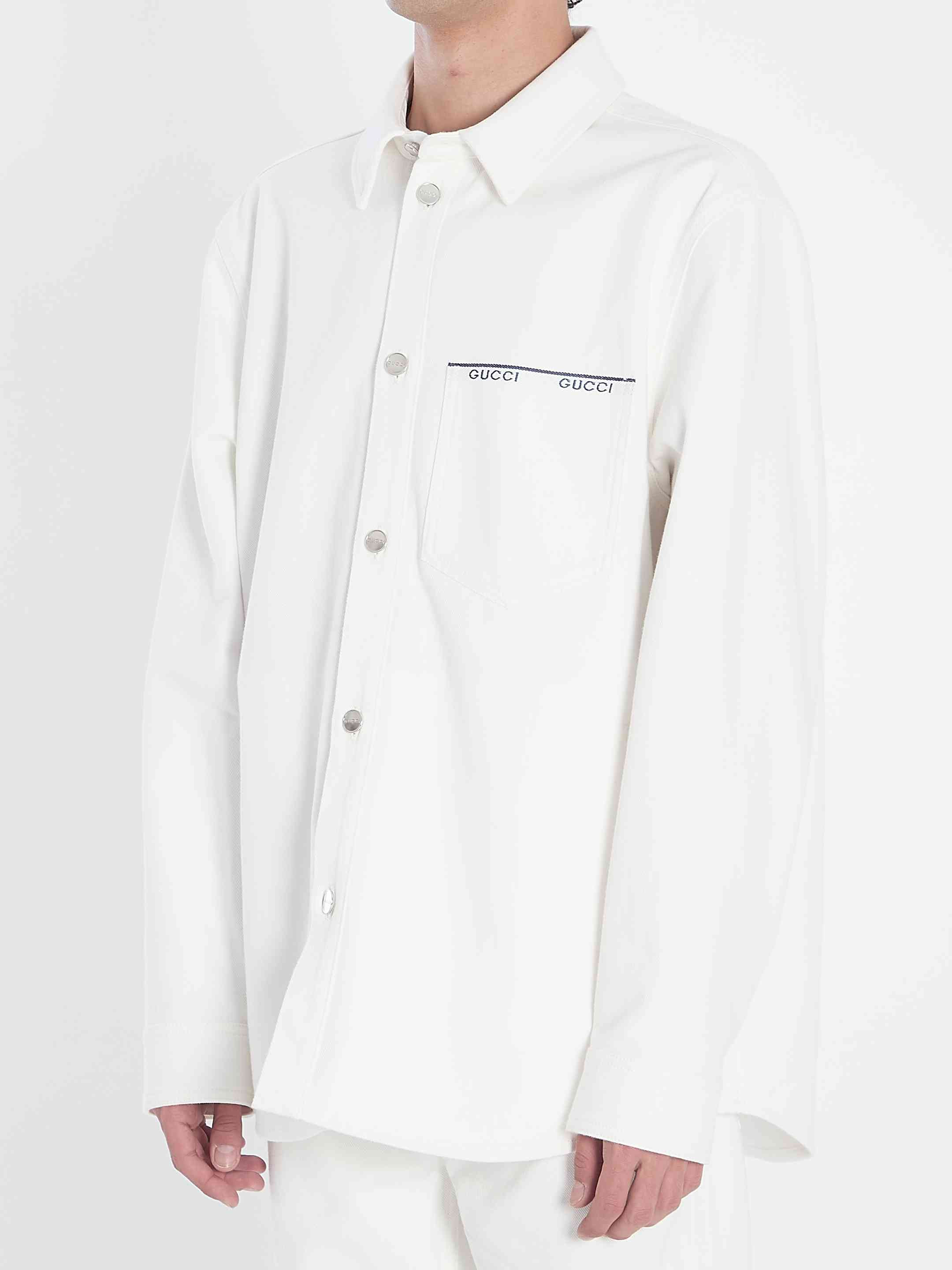 Gucci Men Cotton Shirt - 2
