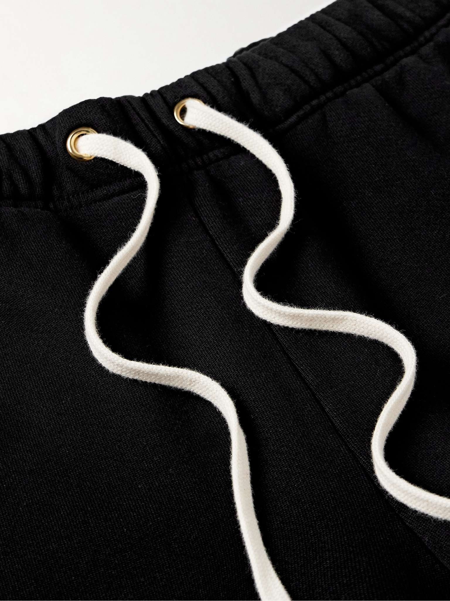 Straight-Leg Garment-Dyed Cotton-Jersey Sweatpants - 4