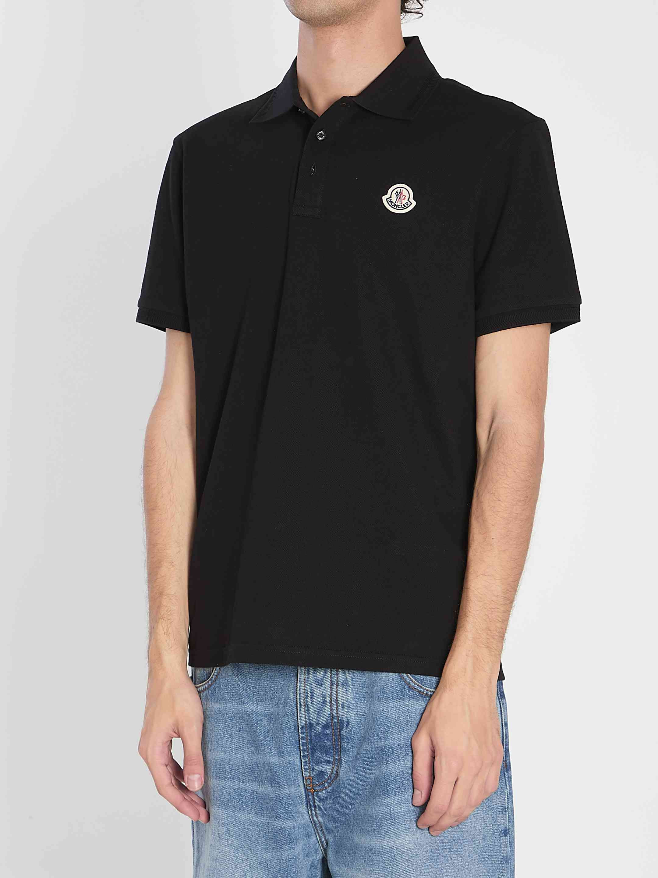 Moncler Men Black Polo - 2
