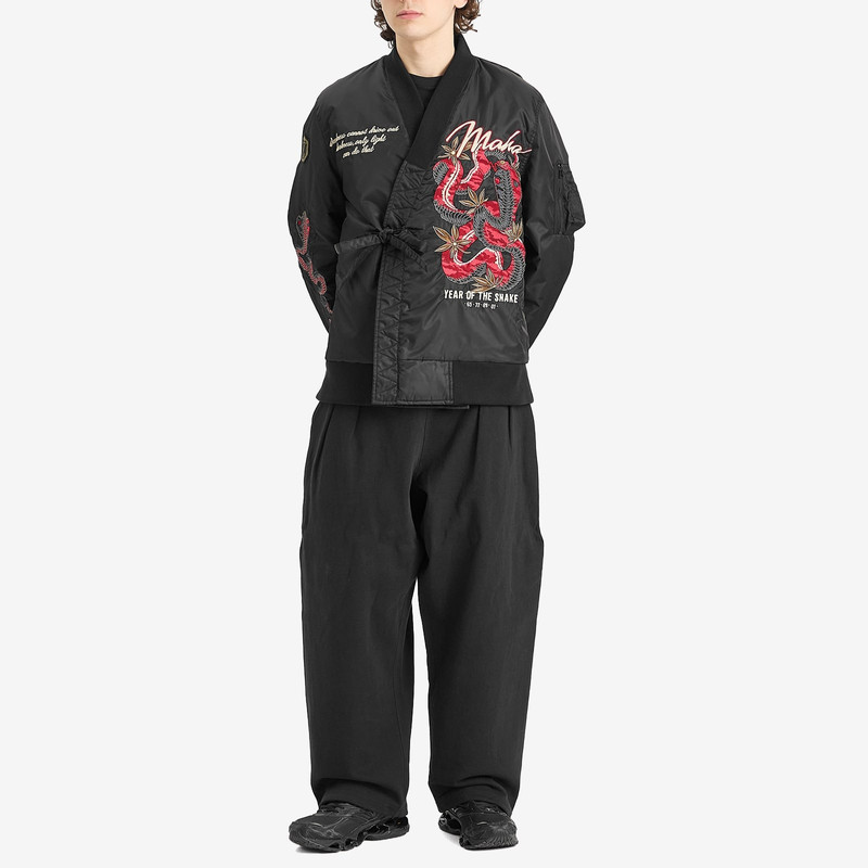 MAHARISHI Maharishi Year Of The Snake MA-1 Kimono Jacket outlook