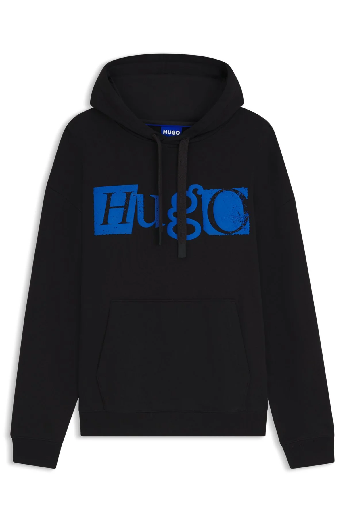 COTTON-TERRY HOODIE WITH PUFF-PRINT LOGO - 1
