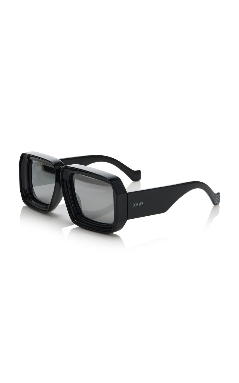 Loewe Paula's Ibiza Dive in Mask Acetate Sunglasses black outlook