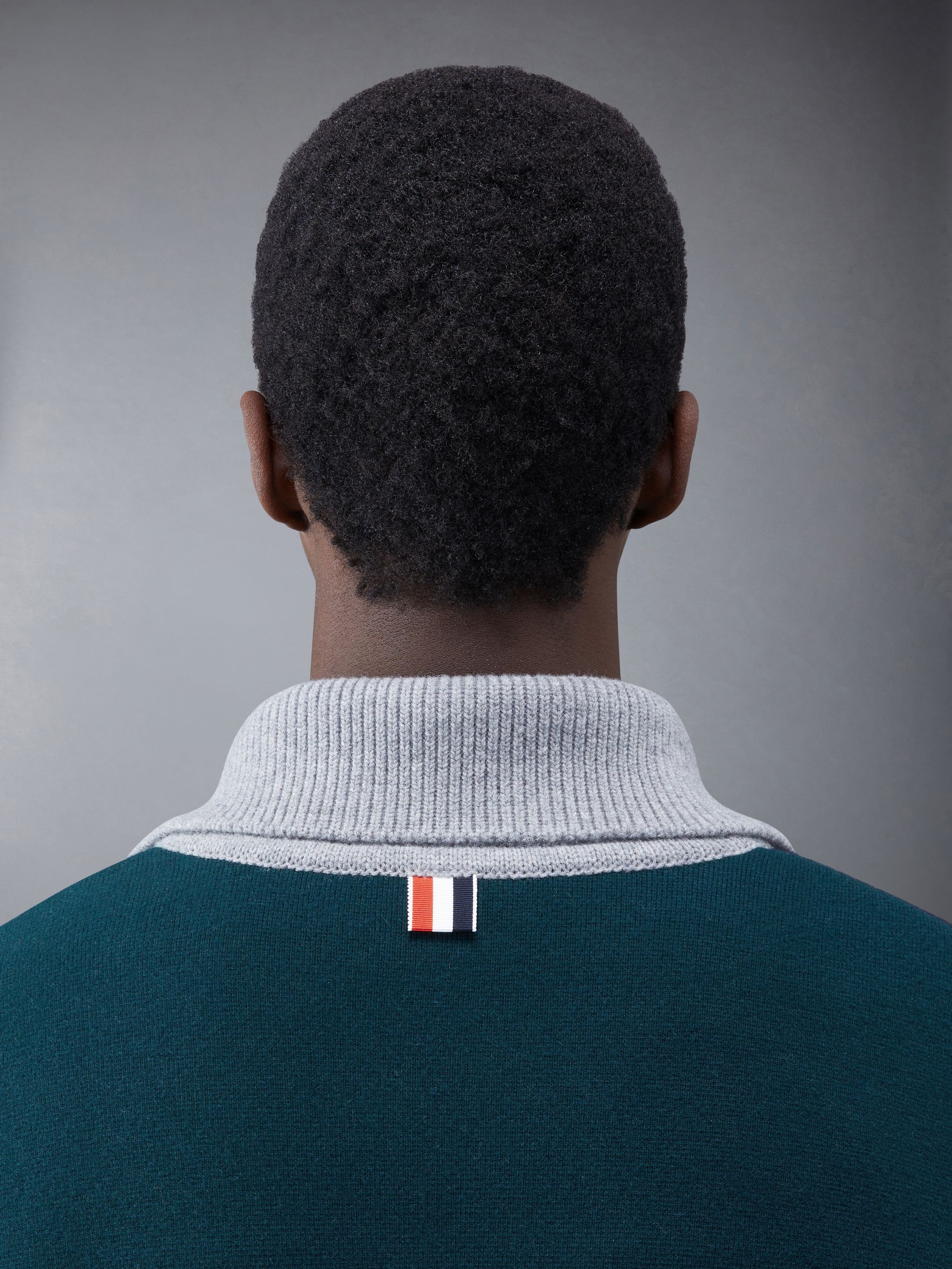 Fun-Mix Boiled Wool Stripe Workman's Jacket - 5