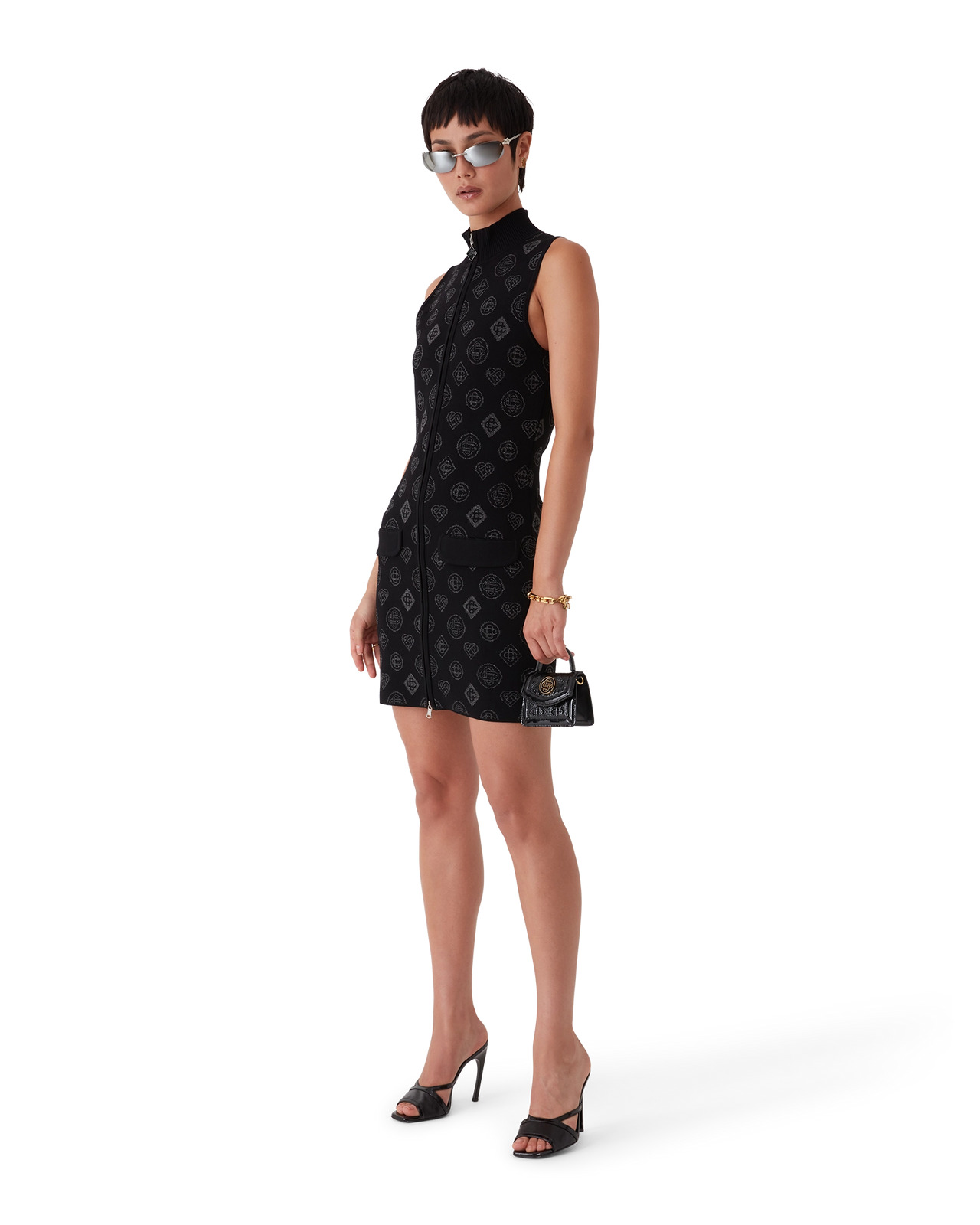 Monogram Jacquard Dress | Casablanca Paris - 2
