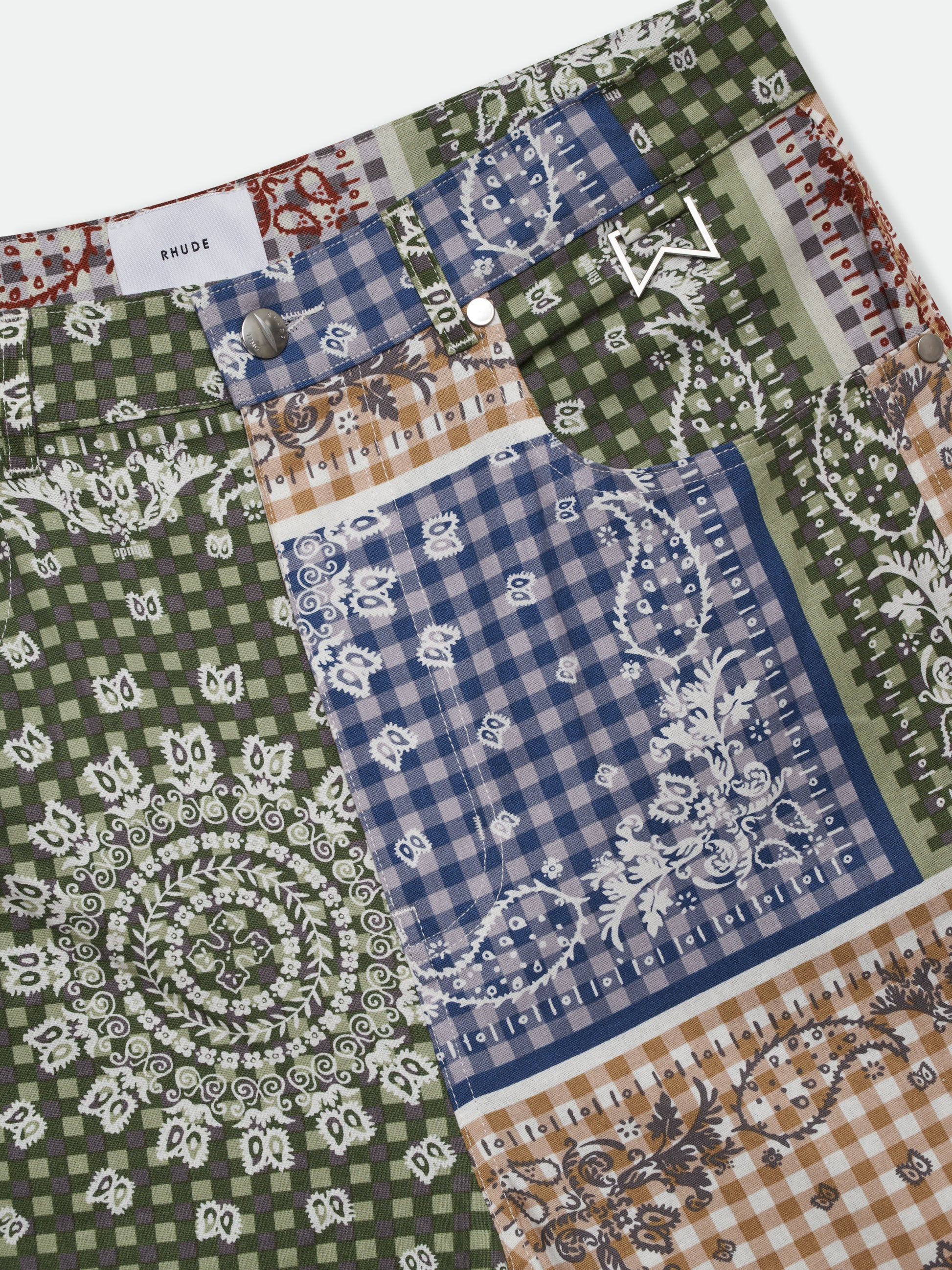 BANDANA TRAXEDO BAGGY SHORT - 3