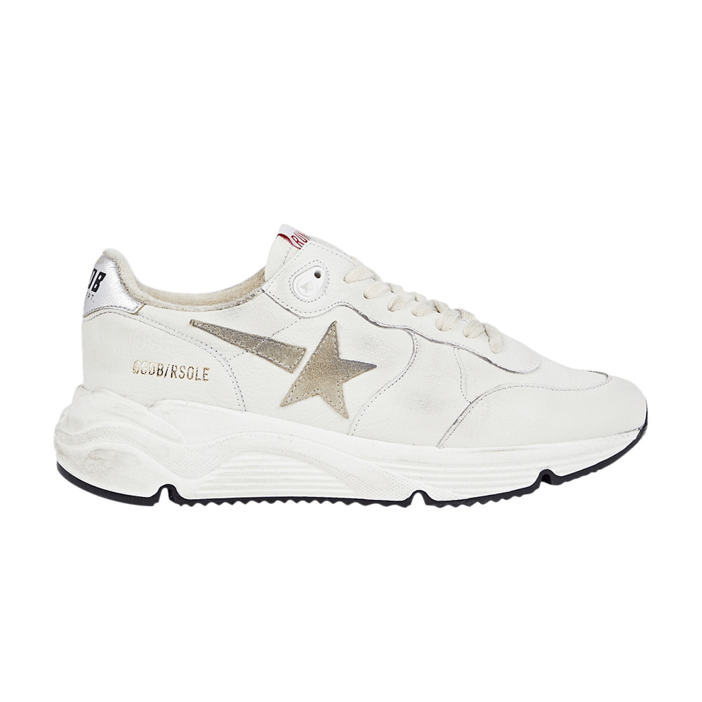 Golden Goose Wmns Running Sole 'White Taupe' - 1