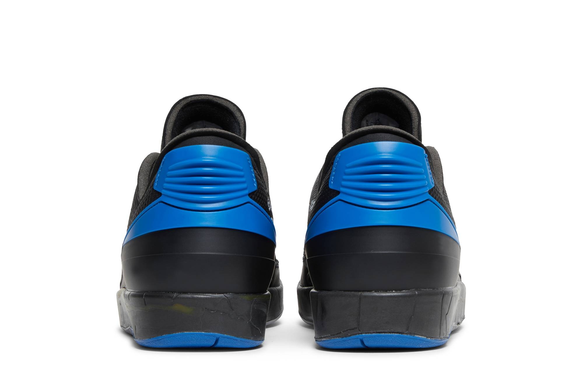 Off-White x Air Jordan 2 Retro Low SP 'Black Varsity Royal' - 6