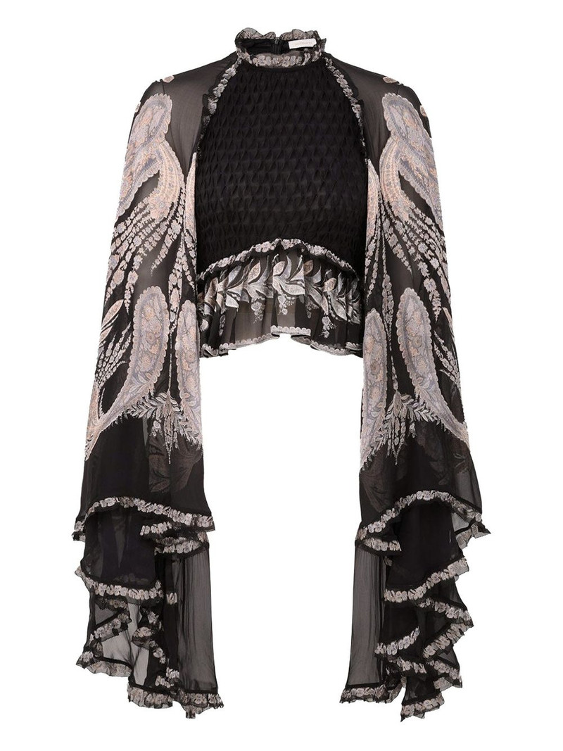 Dream Burnout ruffled blouse 1