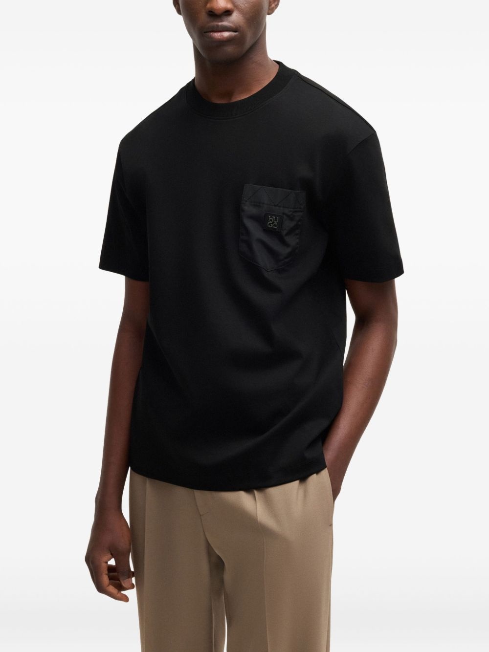 logo-rubberised T-shirt - 3