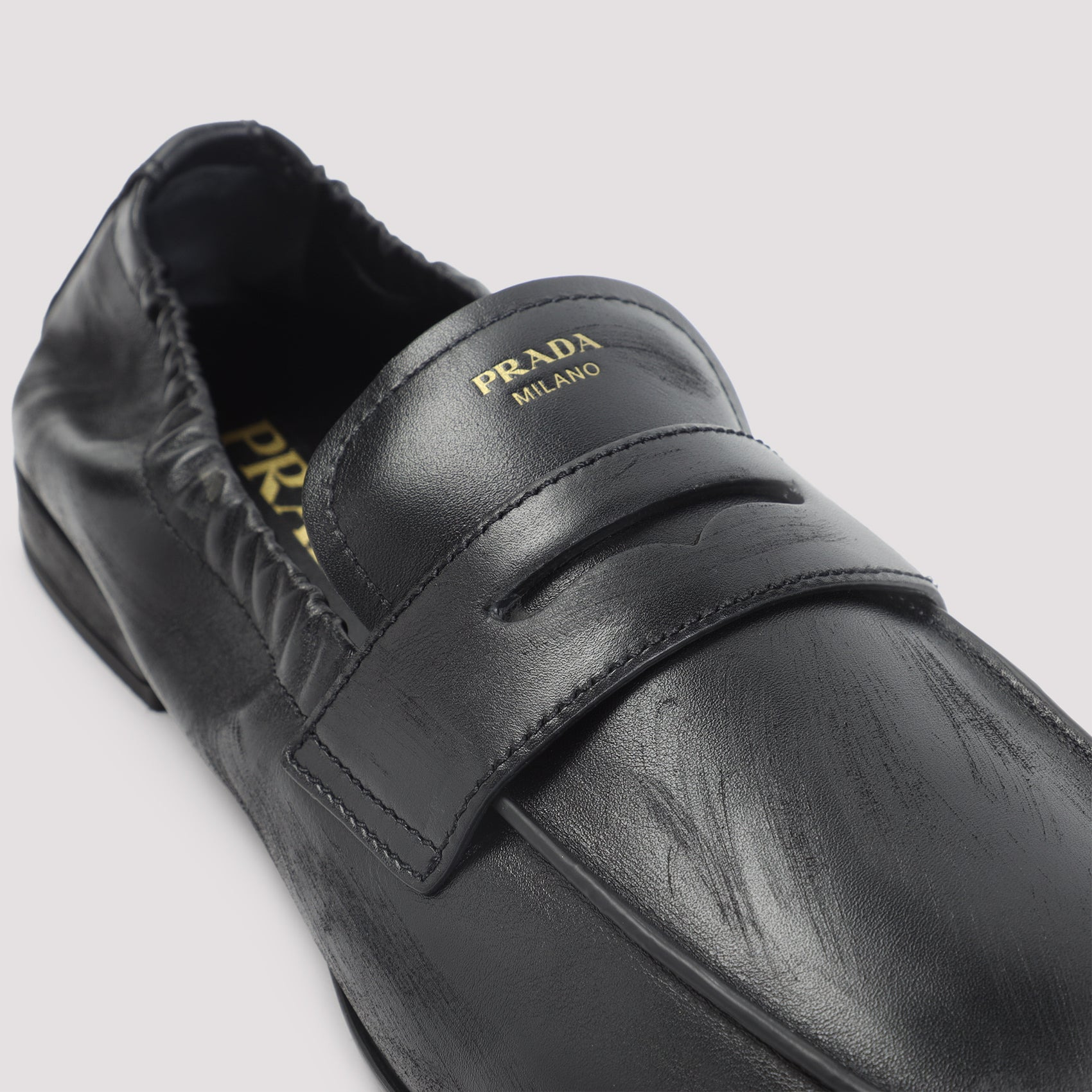 Prada Calf Leather Loafers Women - 4