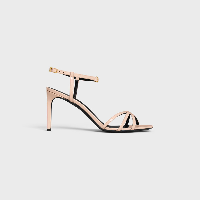 CELINE SOIR SANDAL IN PATENT CALFSKIN - 1