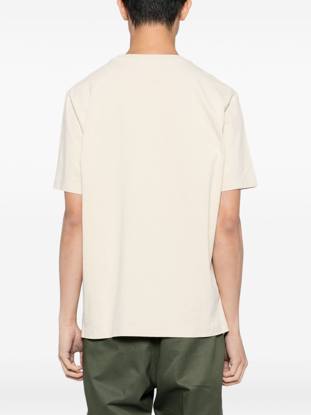profile fox-patch T-shirt - 3