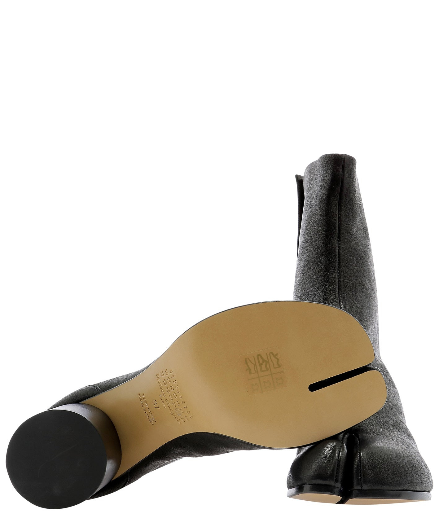 Maison Margiela "tabi" Ankle Boots 80 Mm - 5