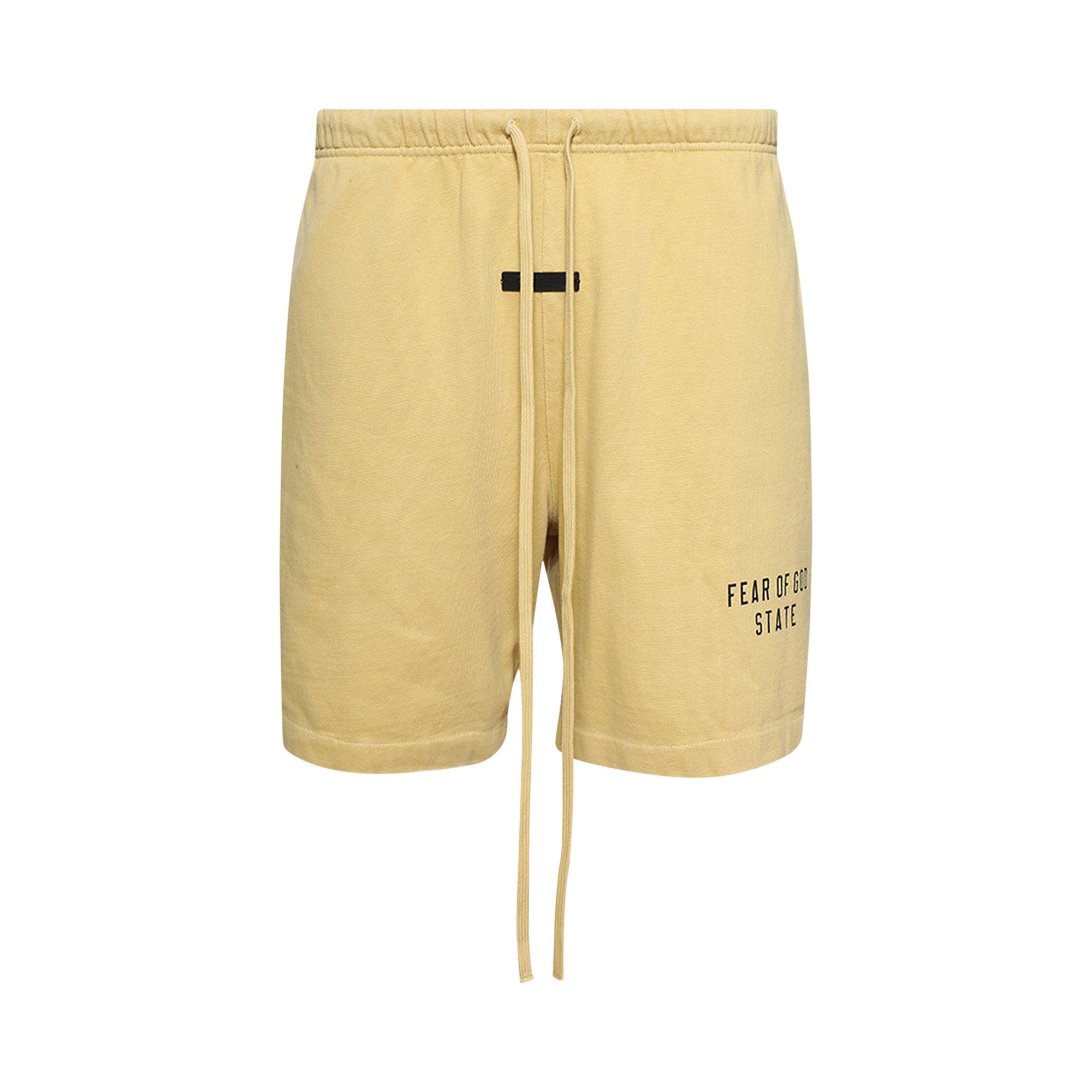Fear of God Essentials Heavy Jersey Soccer Short 'Amber' - 1