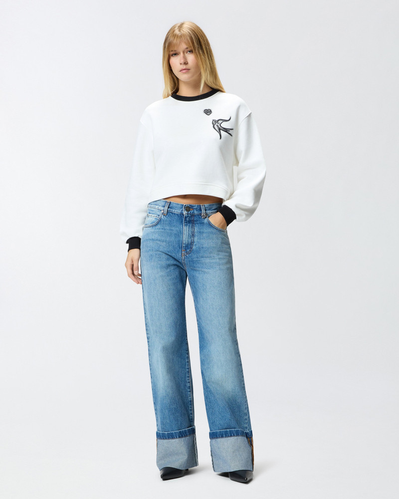 SWEATSHIRT WITH EMBROIDERED LOGO 4