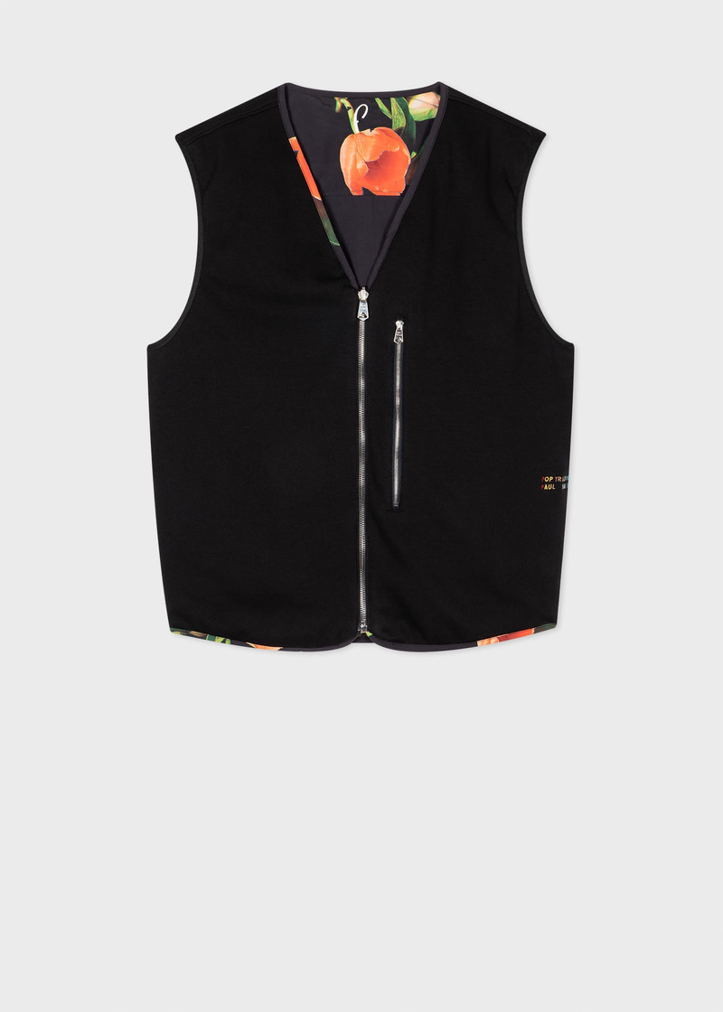 Paul Smith 'Tulip' Print Reversible Gilet outlook