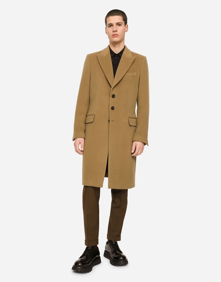 Wool and cashmere coat - 4