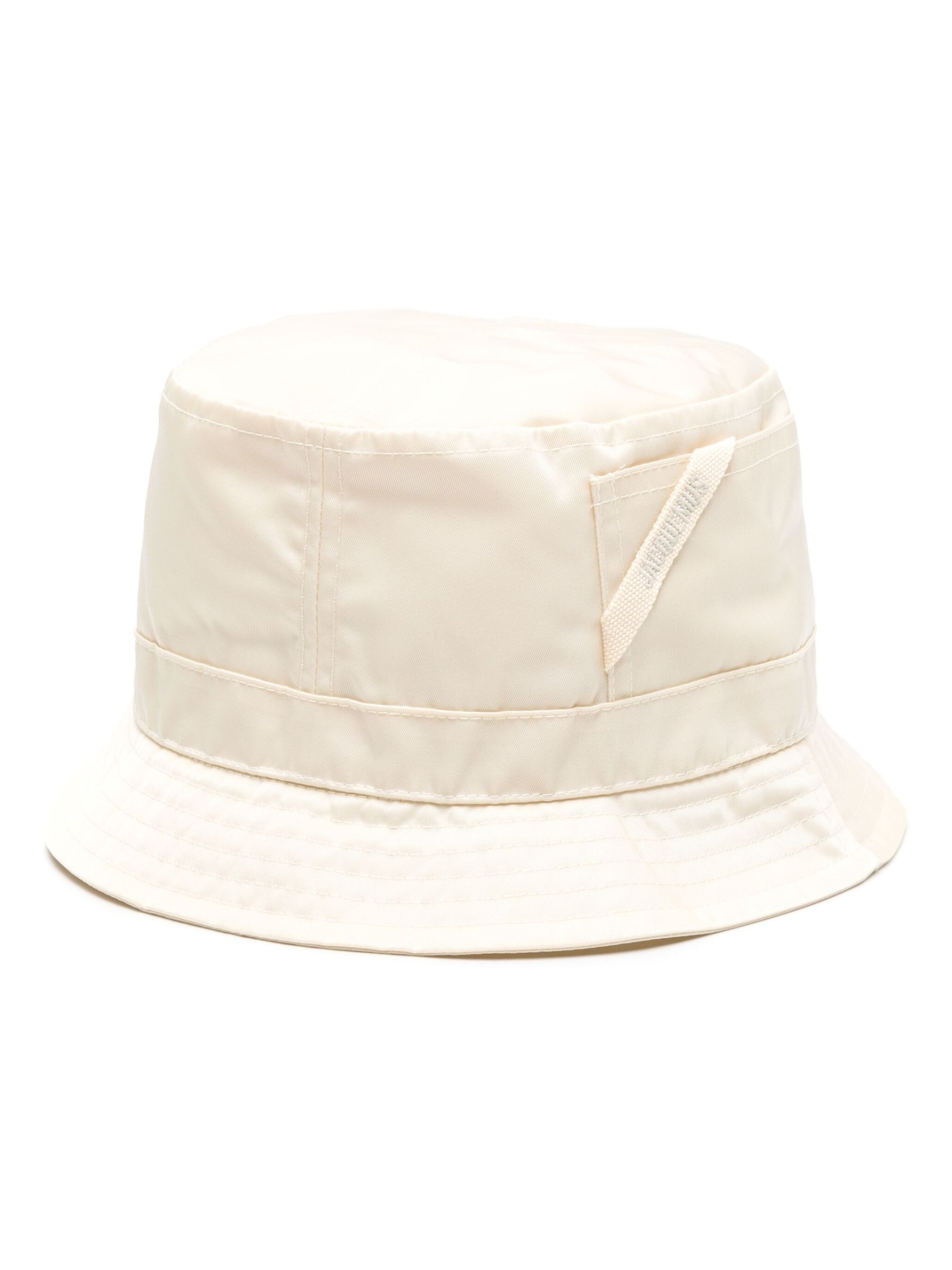 White Le Bob Ovalie Bucket Hat - 1