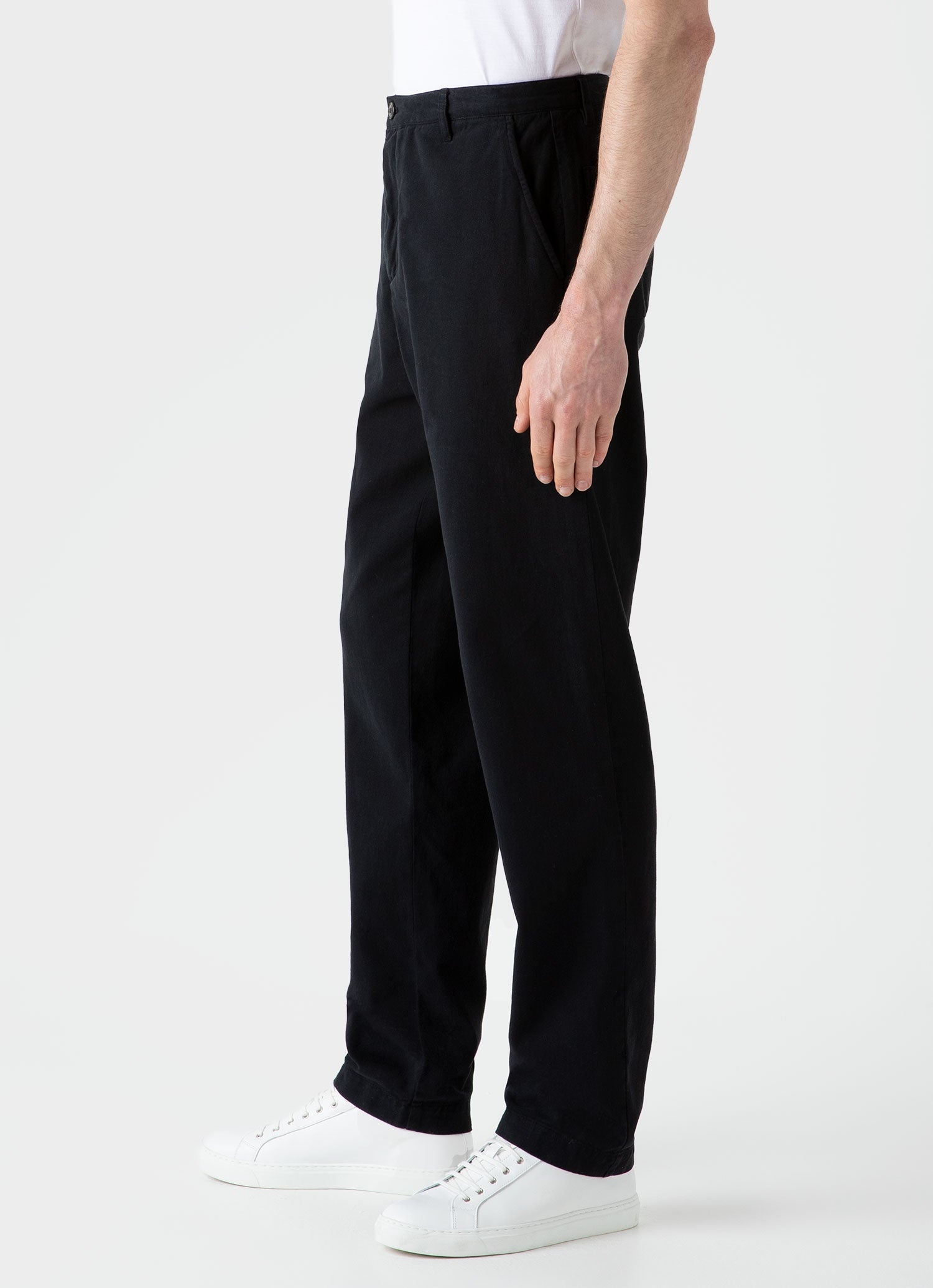 Brushed Cotton Chore Trouser - 5