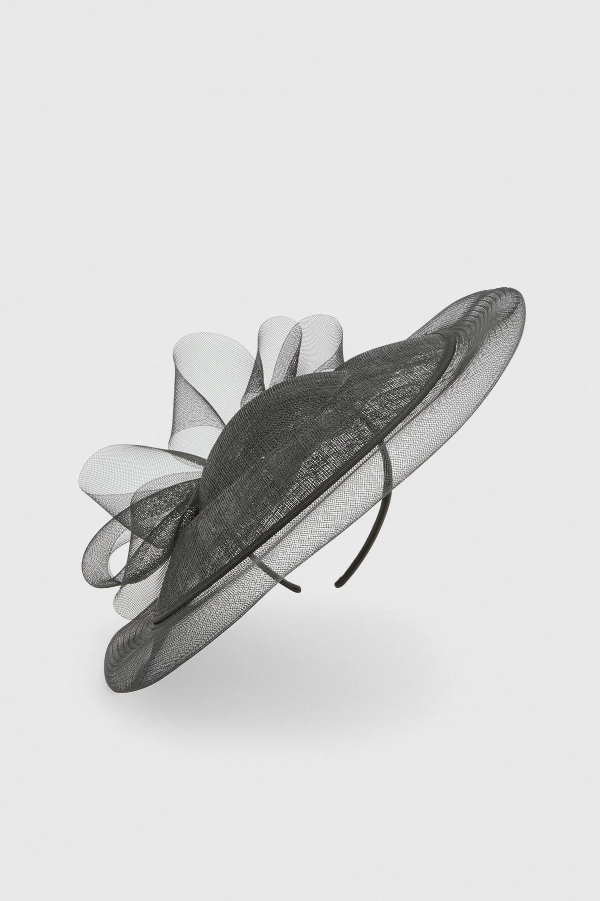 Sheer Edge Loop Detail Fascinator - 1