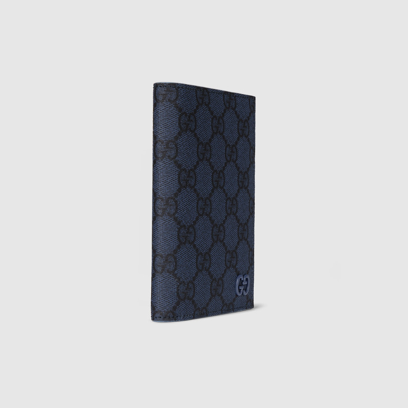 Blue interior GG passport case 3