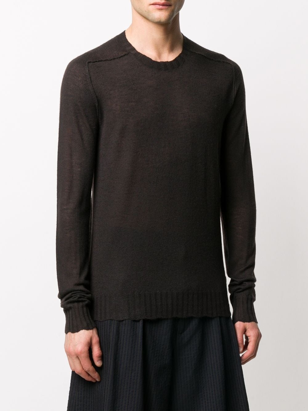 fine knit jumper - 3