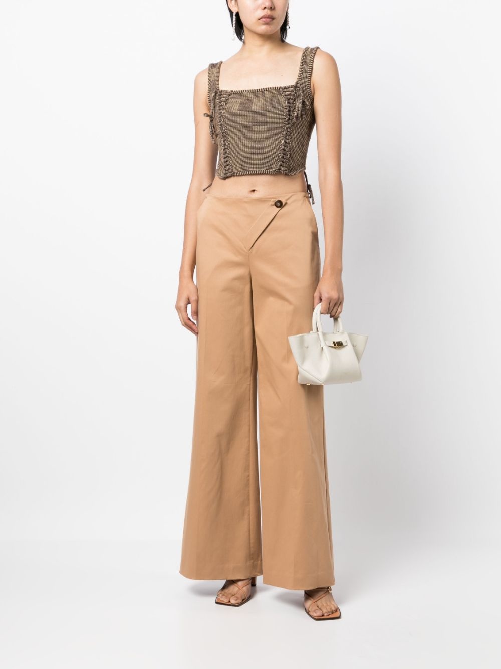 Rory off-centre button trousers - 2