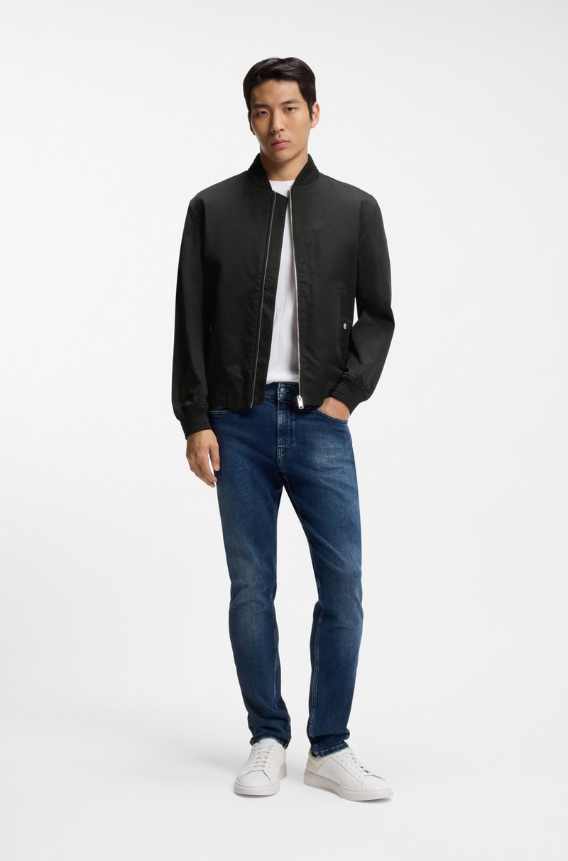 BOSS WATER-REPELLENT JACKET WITH DOUBLE B MONOGRAM PATCH outlook