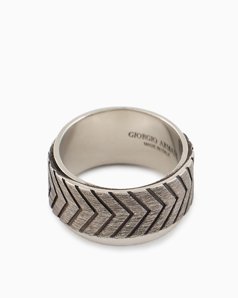 GIORGIO ARMANI 925 SILVER RING outlook