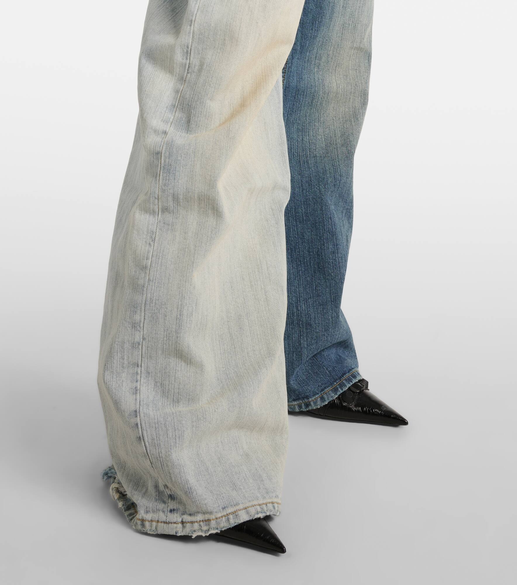 Fifty-Fifty low-rise wide-leg jeans - 5