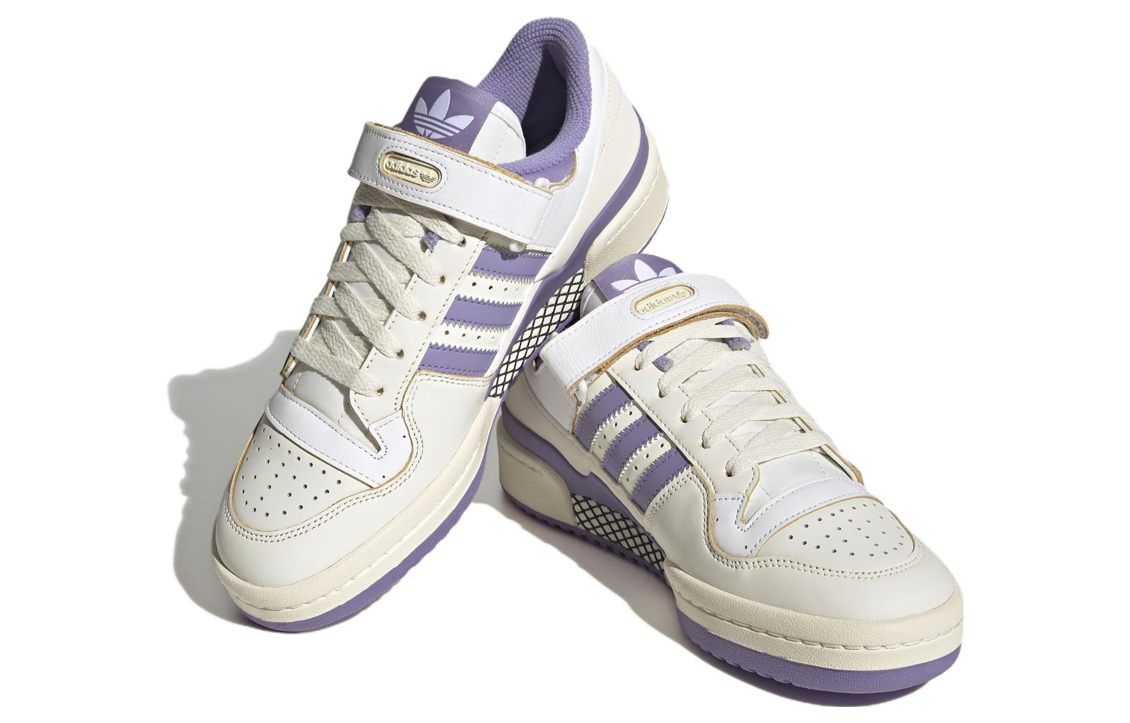 (WMNS) adidas Originals FORUM 84 Low 'Off White Lilac'  HQ4375 - 3