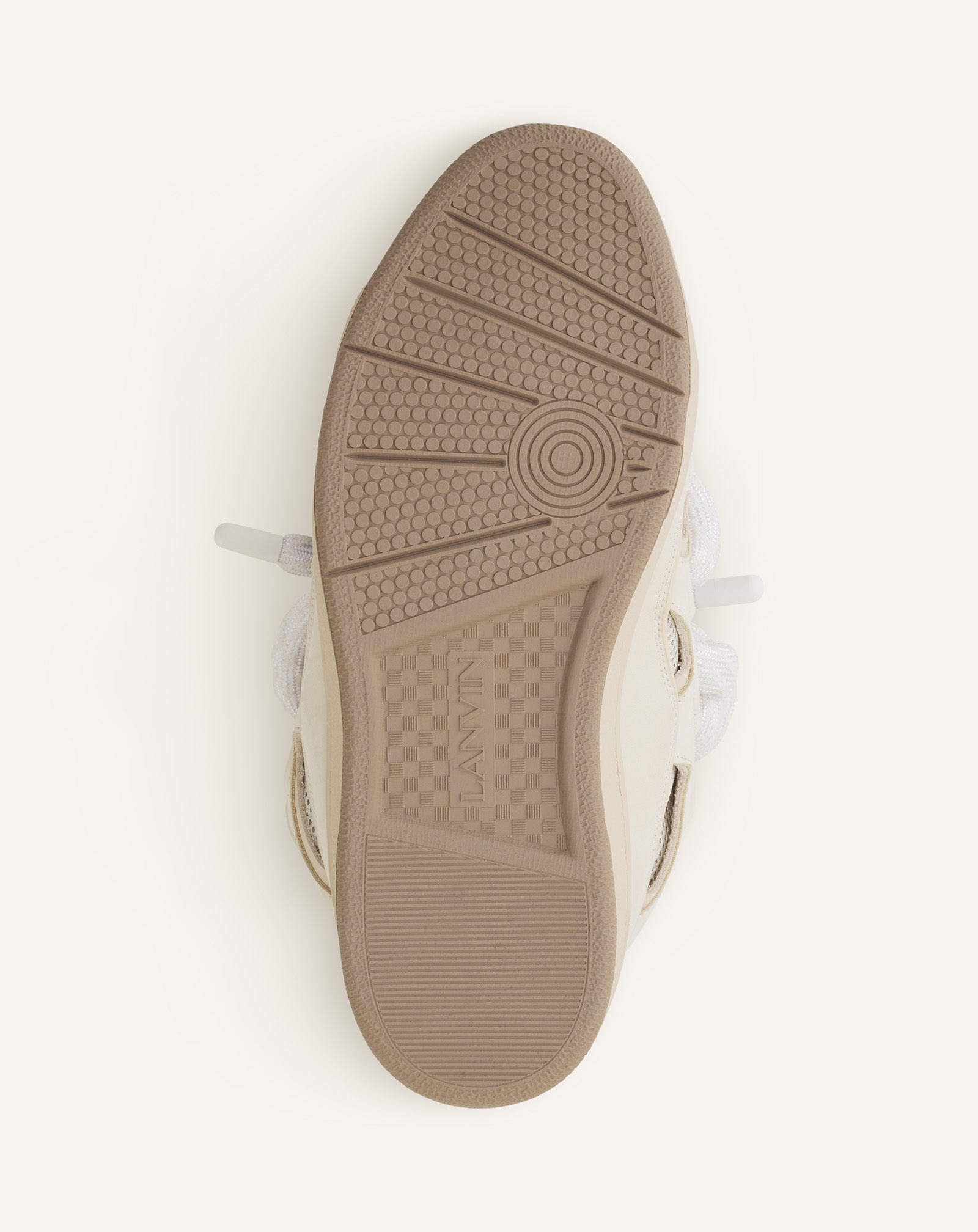 CURB SNEAKERS IN LEATHER WITH SNAKE LACES - 6