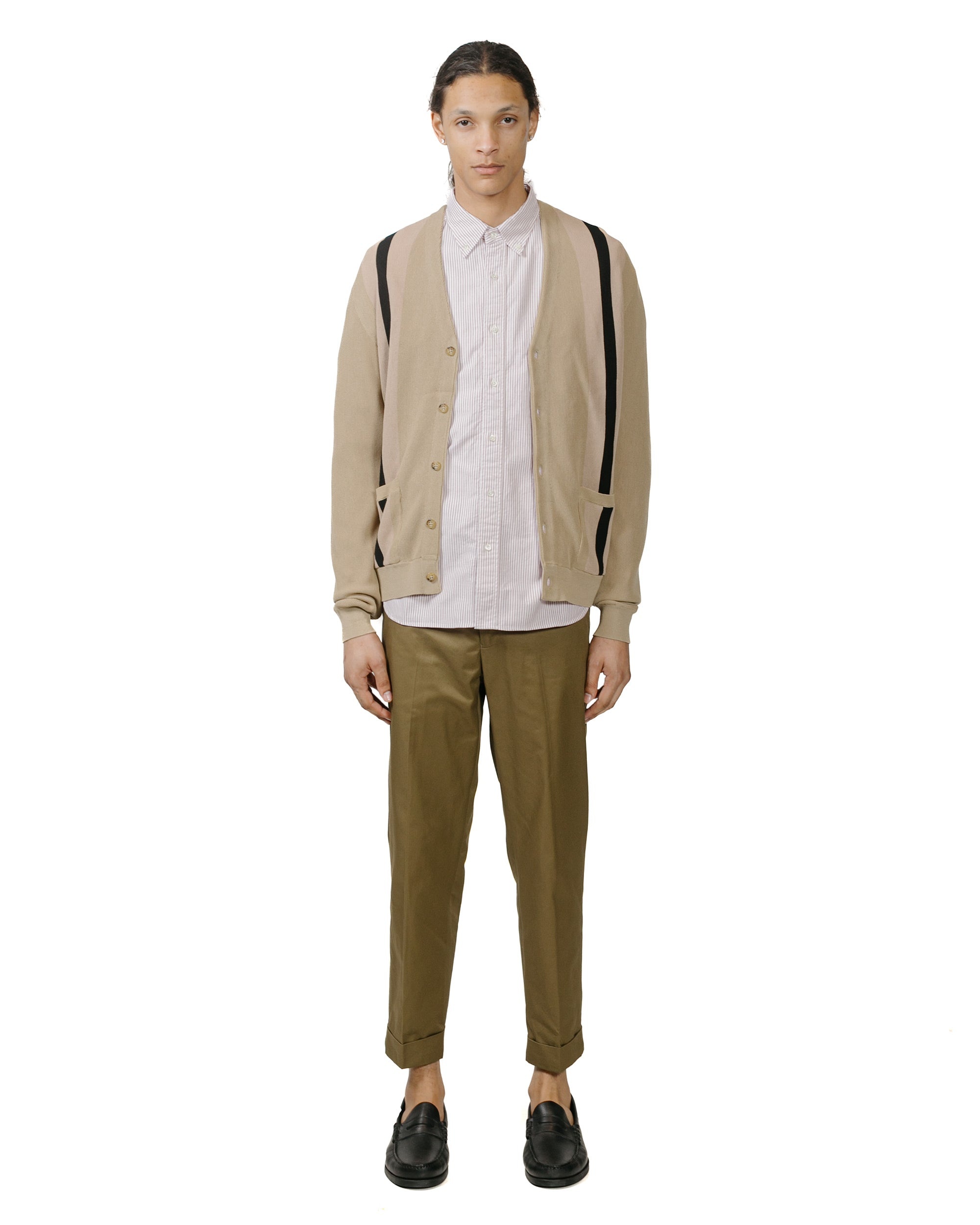 Cardigan Stripe Beige - 4