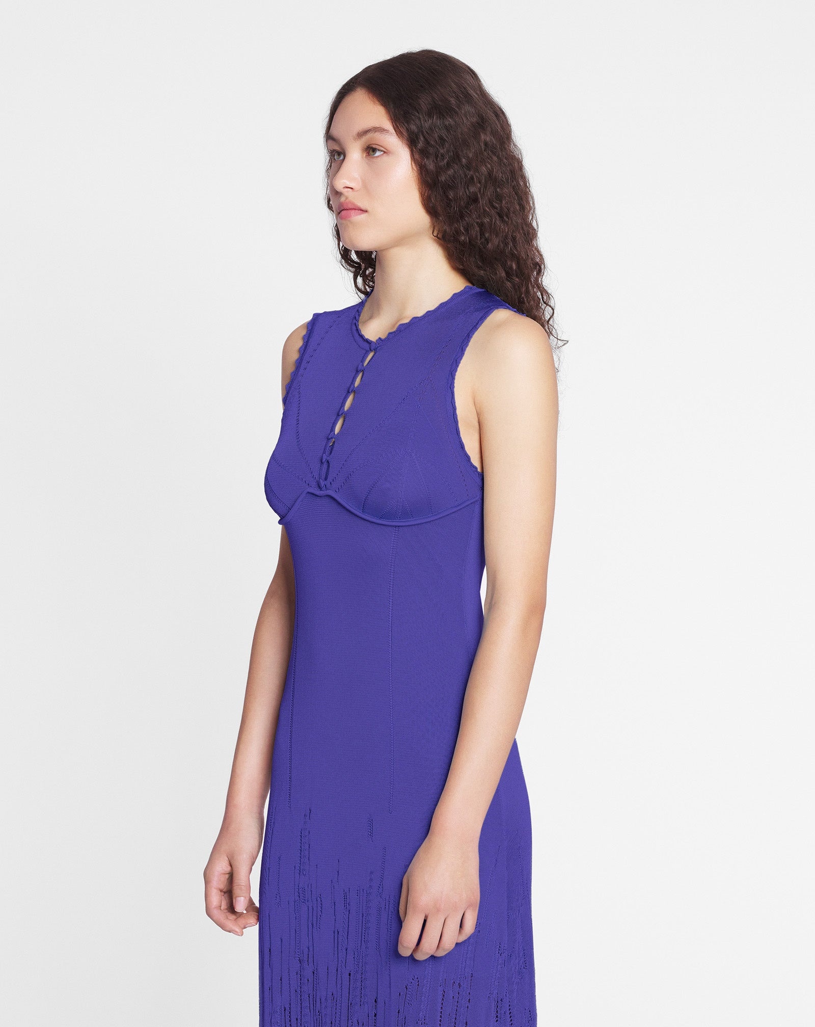 SLEEVELESS MIDI DRESS - 3