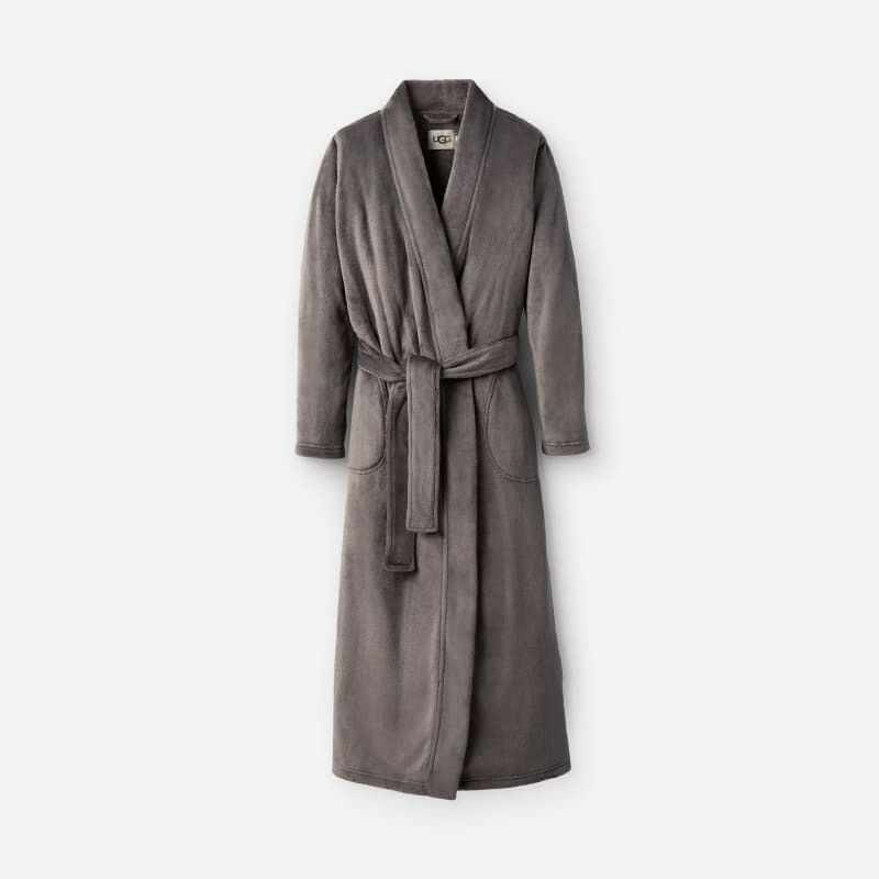 ® Women's Marlow Robe Fleece Tops in Grey/ 1
