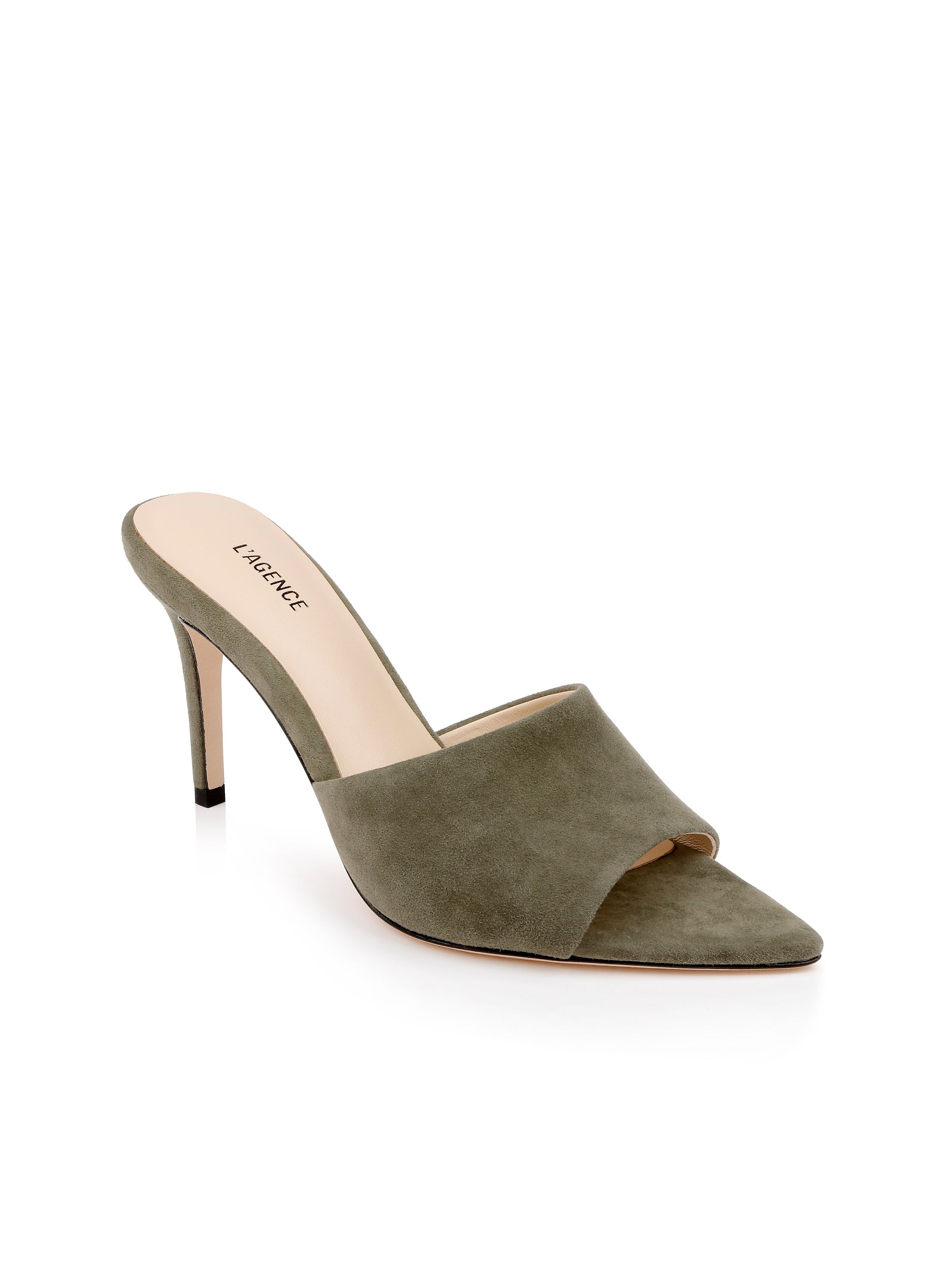 Lolita Suede Open-Toe Mule - 2