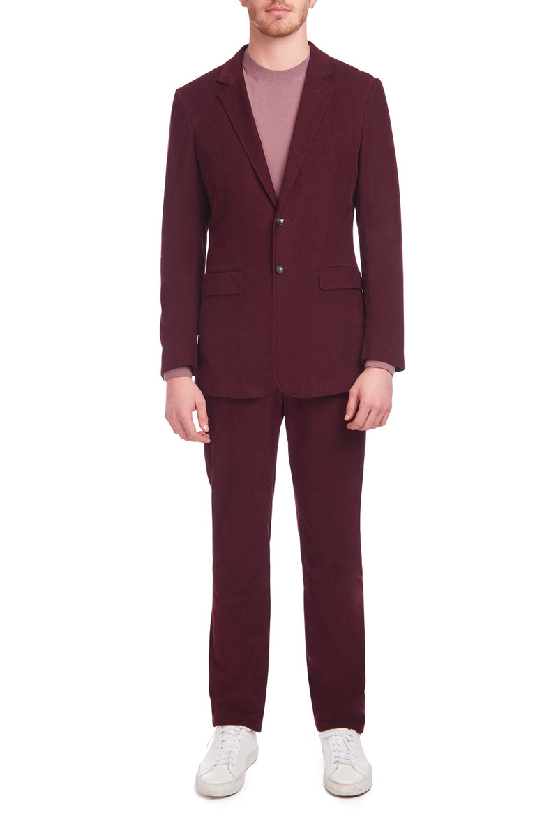 Irving Jacket in Prune Corduroy 1