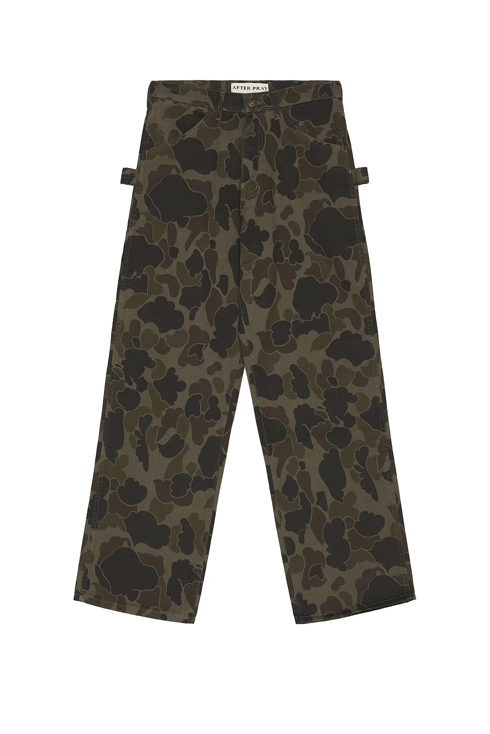 Neo Washed Work Pants Cloud Camo - 1