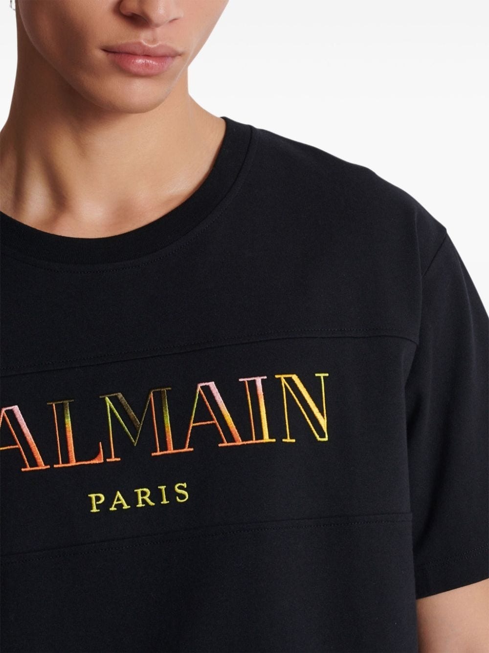 Vintage Balmain embroidered T-shirt - 7