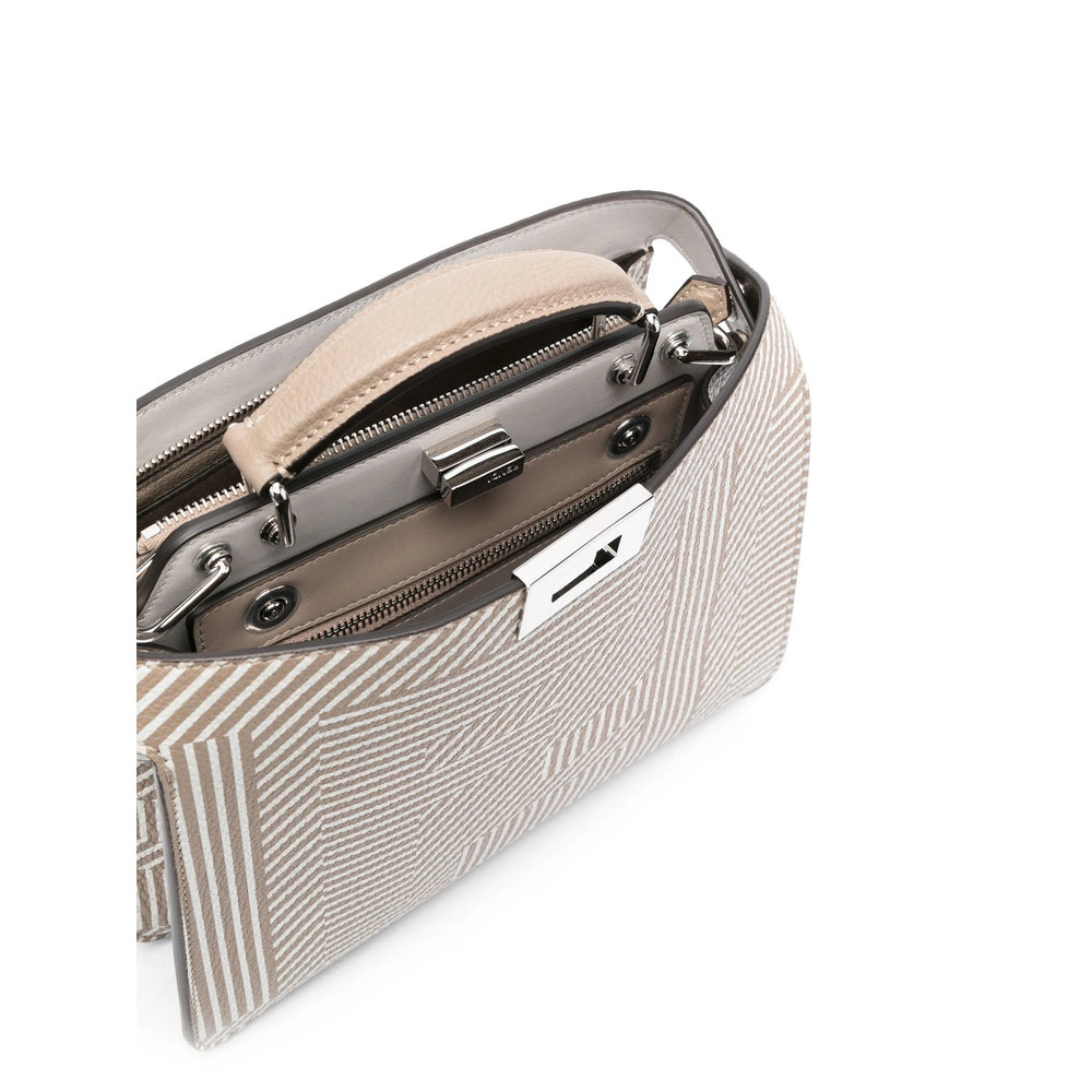 Fendi Neutrals Tote Bags Men - 2