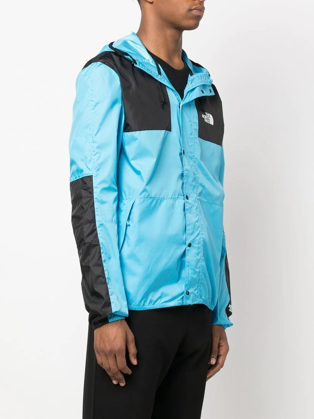 Mountain panelled hooded jacket - 3