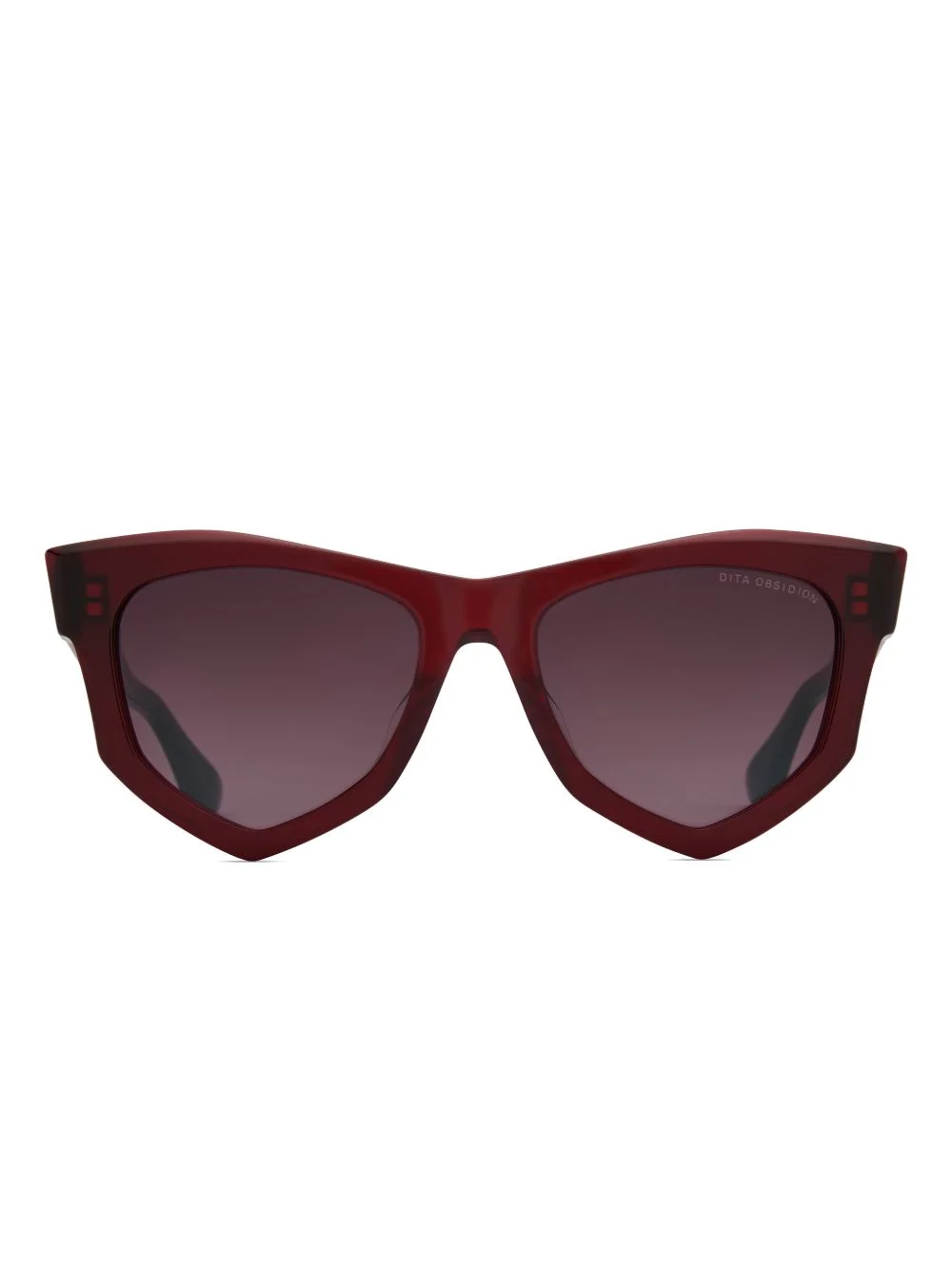 Obsidion geometric-frame sunglasses - 1
