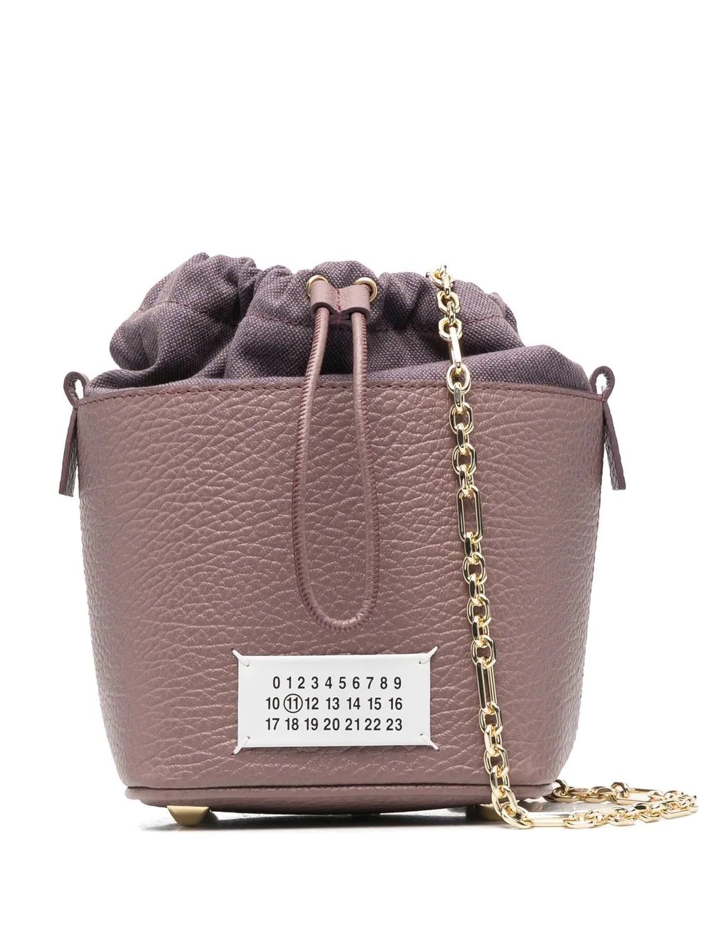 5Ac leather bucket bag - 1