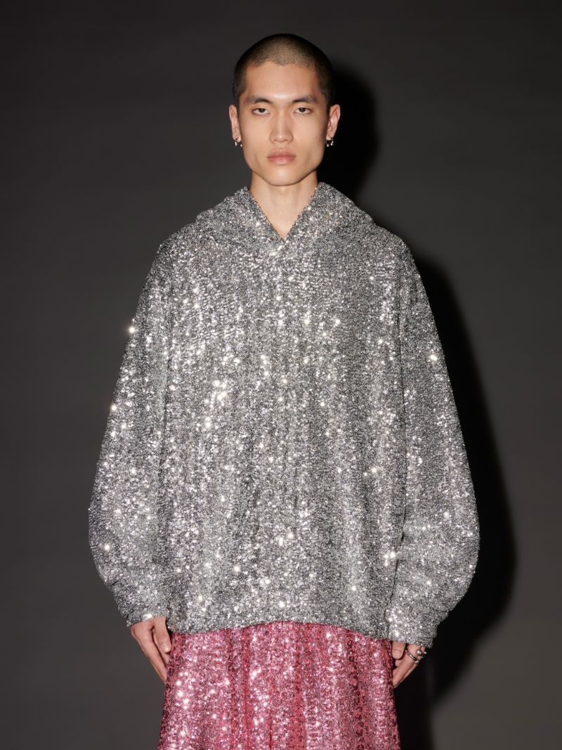 SEQUIN HOODIE - 3