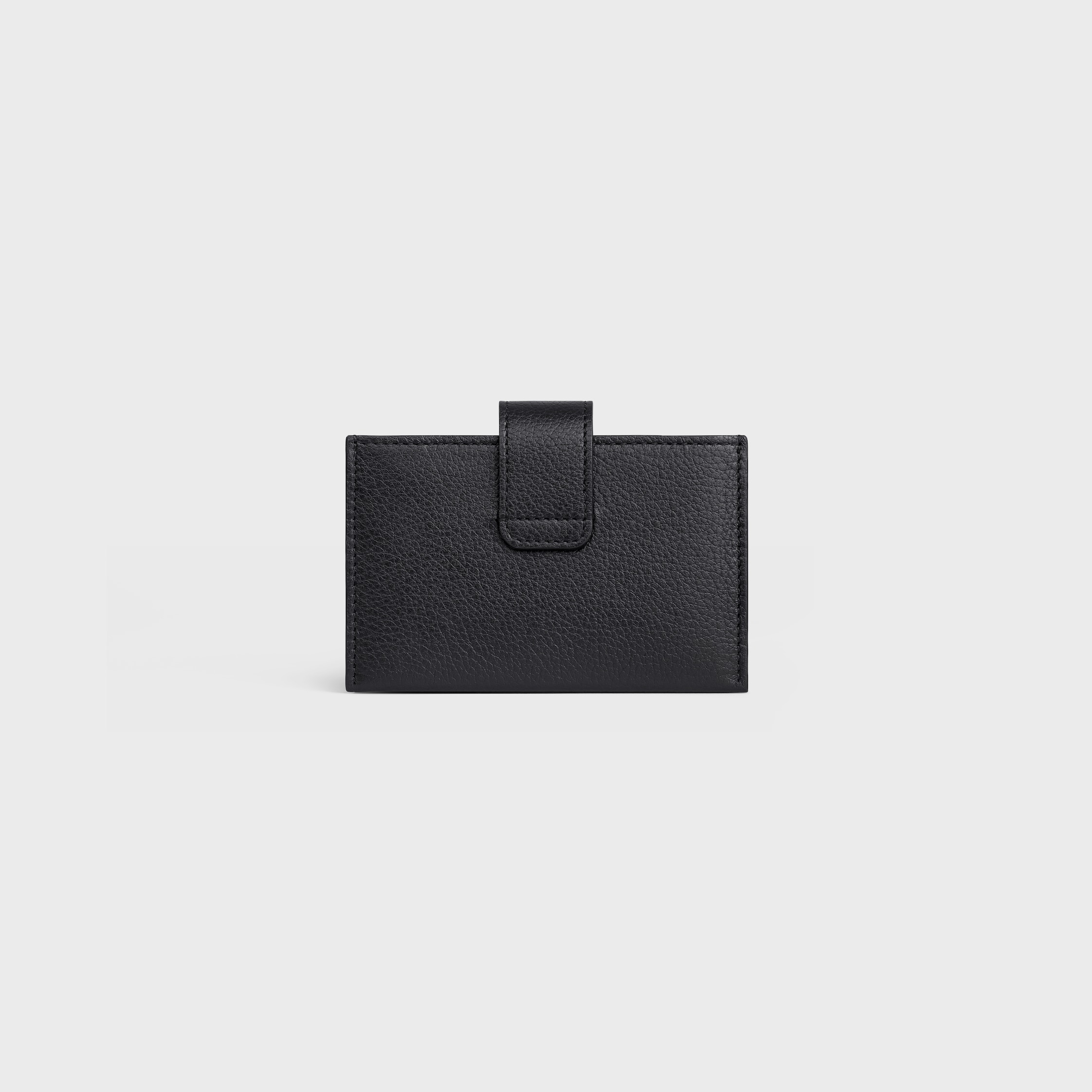 ACCORDEON CARD HOLDER IN SUPPLE GRAINED CALFSKIN - 3