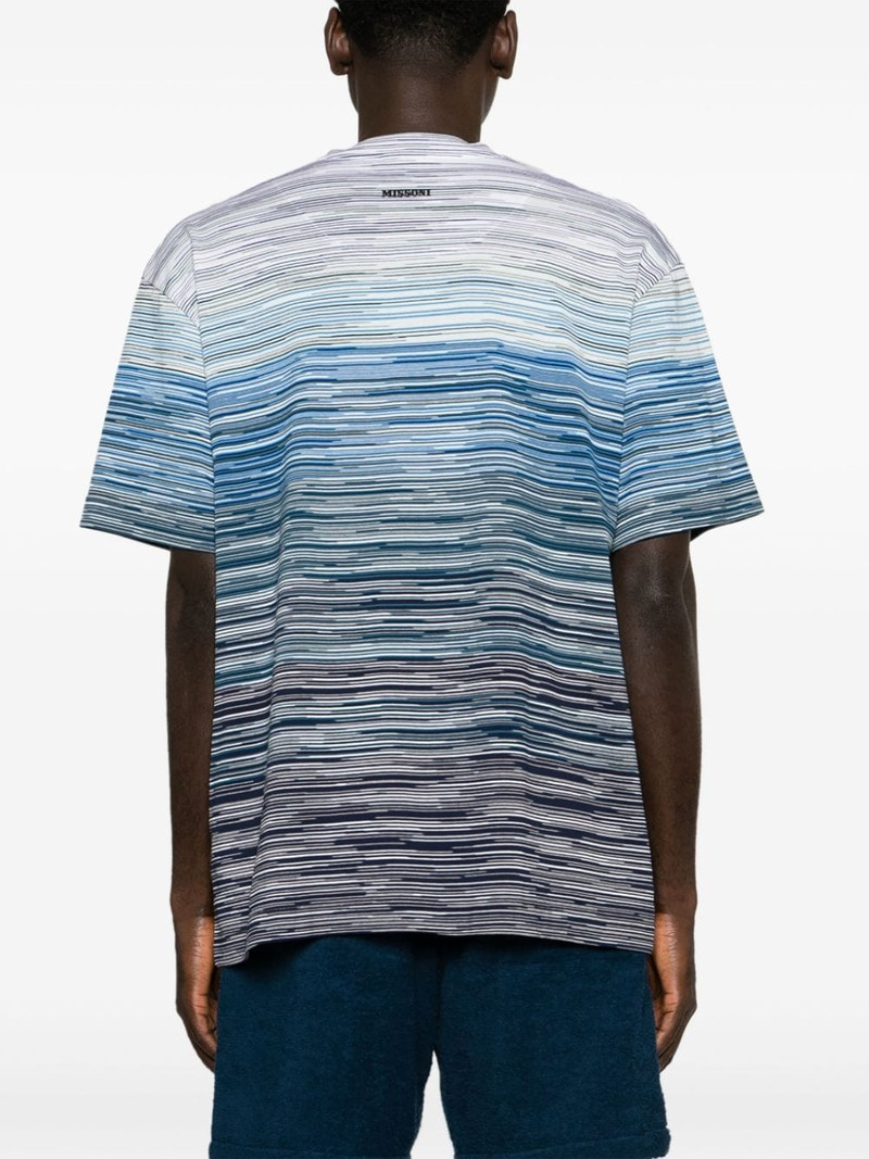 striped cotton T-shirt 4